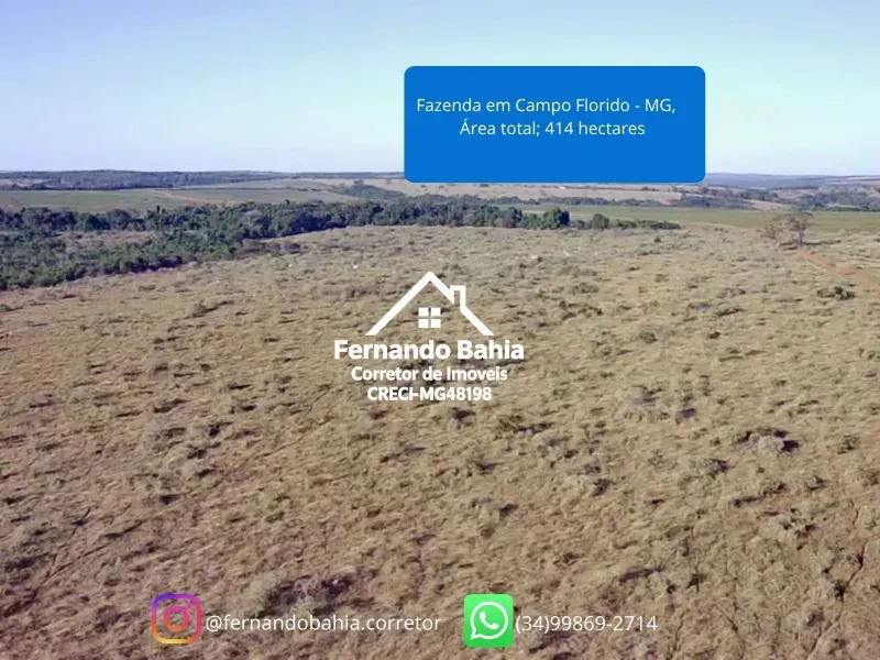 Fazenda em Campo Florido/Minas Gerais — Ref W7G87C — Imagem 2
