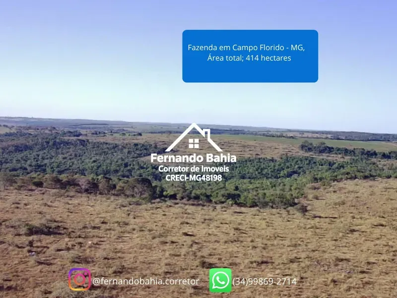 Fazenda em Campo Florido/Minas Gerais — Ref W7G87C — Imagem 8