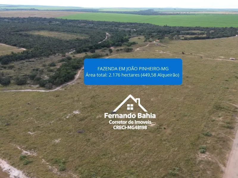 Imóvel rural em João Pinheiro/Minas Gerais — Ref JQXJLE1