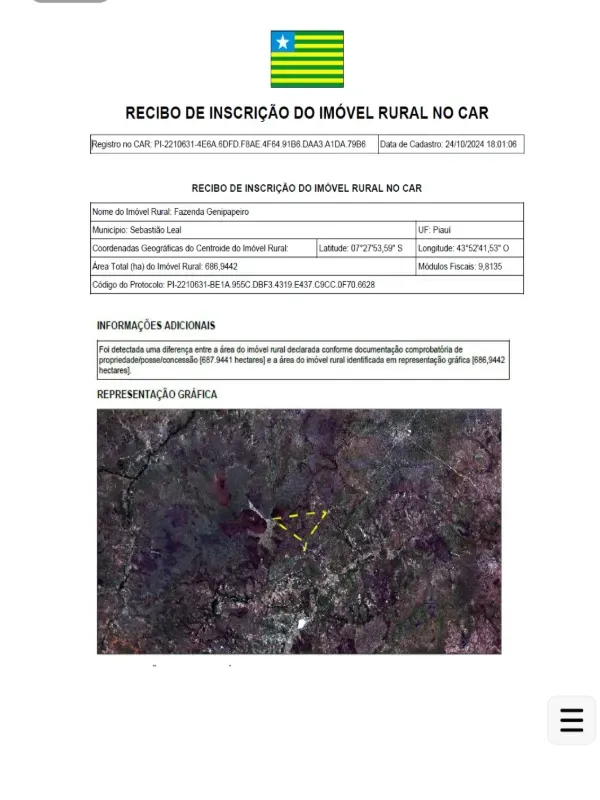Fazenda em Sebastião Leal/Piauí — Ref PMV166 — Imagem 5