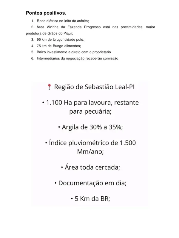 Fazenda em Sebastião Leal/Piauí — Ref PMV166 — Imagem 7