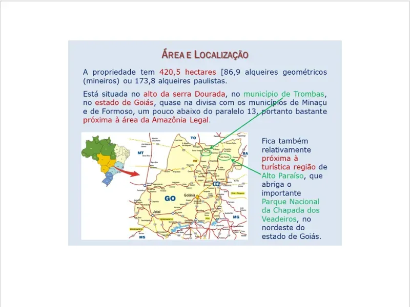 Fazenda em Trombas/Goiás — Ref KUUXAG — Imagem 2