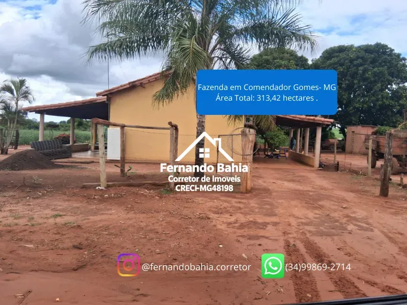 Imóvel rural em Comendador Gomes/Minas Gerais — Ref L6JJZJ1