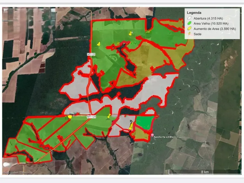 Fazenda em Gaúcha do Norte/Mato Grosso — Ref TZ2Z01 — Imagem 8
