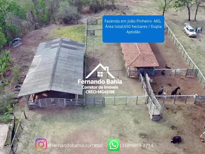 Fazenda em João Pinheiro/Minas Gerais — Ref 4GAOXN — Imagem 1