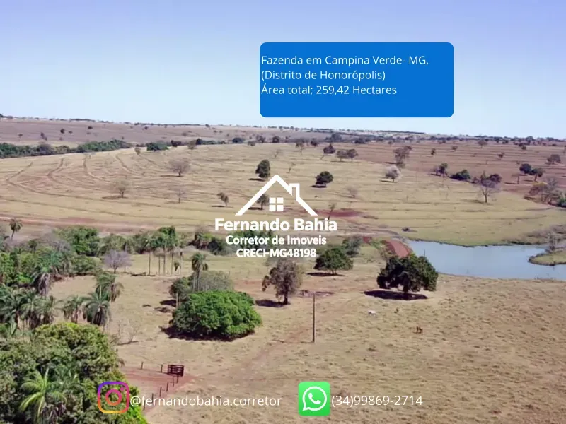 Imóvel rural em Campina Verde/Minas Gerais — Ref FXL4O01