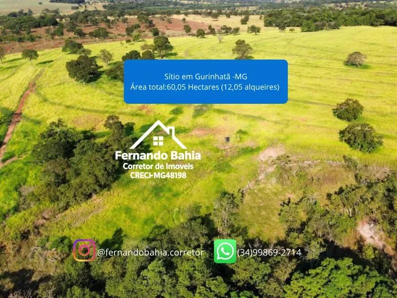Imóvel rural em Gurinhatã/Minas Gerais — Ref U2GQKI1