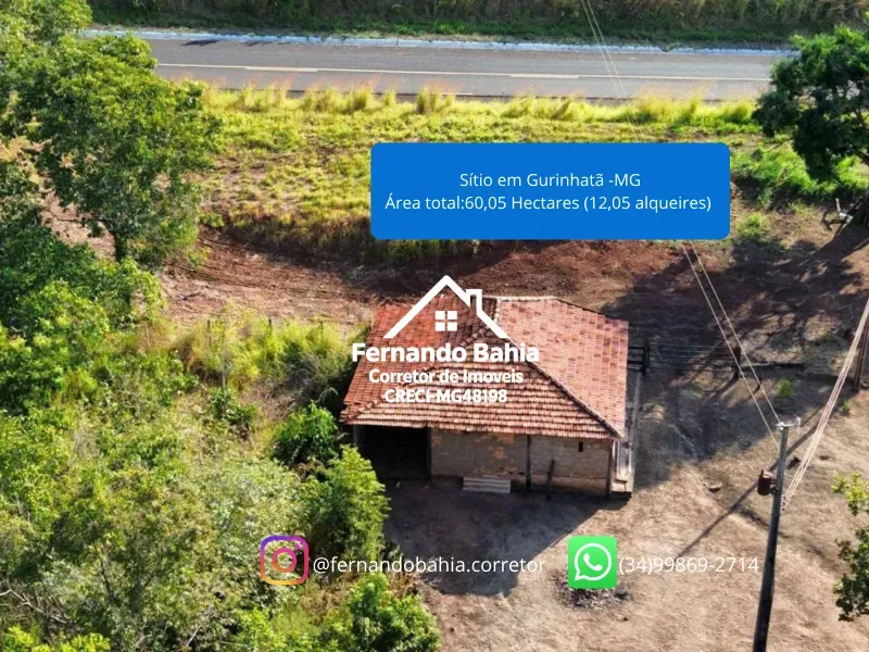 Sítio em Gurinhatã/Minas Gerais — Ref U2GQKI — Imagem 2