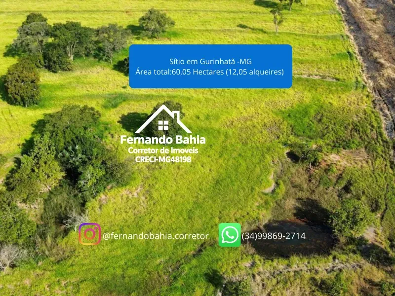 Sítio em Gurinhatã/Minas Gerais — Ref U2GQKI — Imagem 10